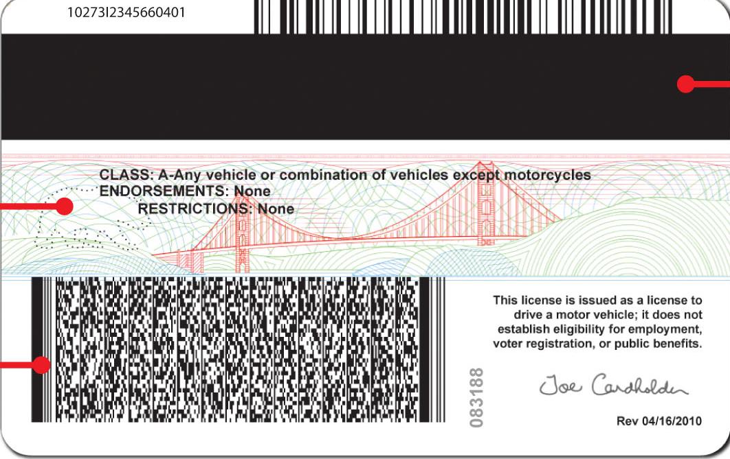 drivers licence barcode format 128